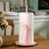 Countertop Honeydak Pink Bow Paper Towel Holder Coquette Cute Metal Pink Kitchen Decor Accessories Large Trendy Tissue