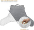 Nestl Reading Pillow for Kids & Teens with Shredded Memory Foam, Backrest Pillows for Reading, Watching, and Gaming