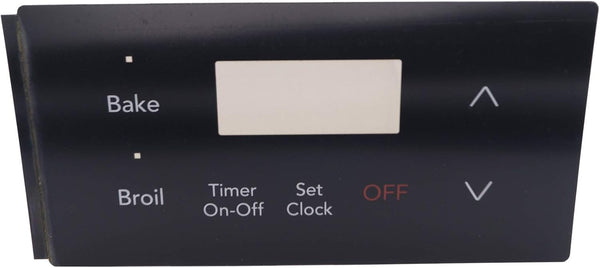 Supplying Demand 316220729 Range Black 7 Button Clock Overlay Replacement