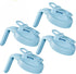 AoeJarry 4 Pack Wide Mouth Mason Jar Lids with Leak-Proof Seal, Mason Jar