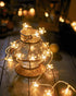 WFGGEH Flower String Lights, 20ft 40 LED USB Powered Cherry Blossom Fairy String