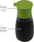 EIKS 2 Set Glass Cruet Bottles Dispenser for Olive Oil Vinegar Soy Sauce, Suitable for Kitchen Cooking Barbecue Usage