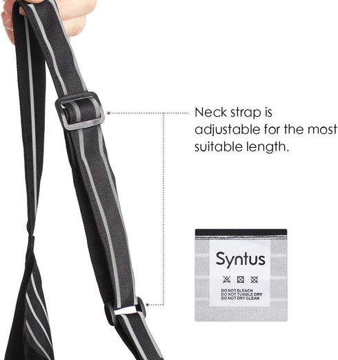 Syntus 2 Pack Adjustable Bib Apron - Waterdrop Resistant Kitchen Aprons with 2 Pockets for Men and Women Chef