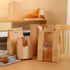MIUVA Pack 100 -13.8 x8.3 x3.55 inch of Bread Bags for Homemade Bread,Large Kraft Paper Bread Sourdough Bags Grocery