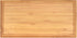 BambooMN Organic Bamboo Serving Tray, 11"x5.5"x0.6" - Ideal for Vanity, Tea Serving, Appetizers, Charcuterie