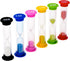 I-MART Plastic Sand Timer Sandglass - 30 sec to 10 mins (Pack of 6)
