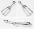18/8 Stainless Steel Small Ice Cream Scoop Disher, 0.6 Tablespoon Melon Baller