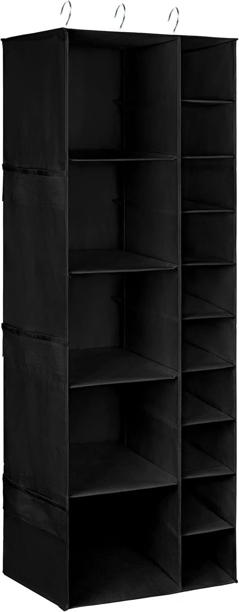 Libeder Closet, 15 Closet 10 5 6 Shoe Organizer for Shelf Hanging Storage Shelves - Shoe Rack Organizer and Compartment