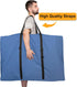 Uranshin 600D 43" 11" 29" 1 Pack) Large Outside Folding Chair Storage Bag with Zipper and Handles, Folding Chair Carry