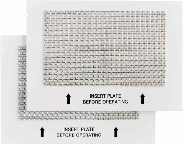 Universal Ceramic Ozone Plates, Washable Replacement for Generic Ozone Generators, 6.5" x 4.5" Inches, 2 Pack