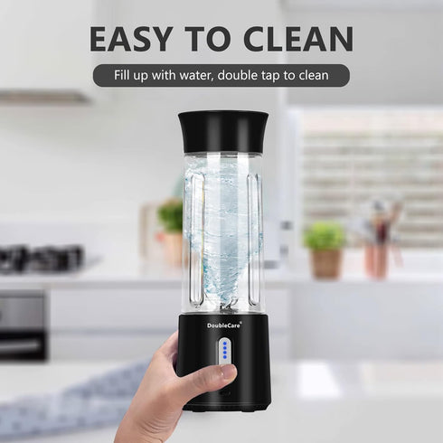 Portable Blender for Shakes and Smoothies, 500ml Electric Juicer, 4000mAh USB Rechargeable Fresh Juice Blender for
