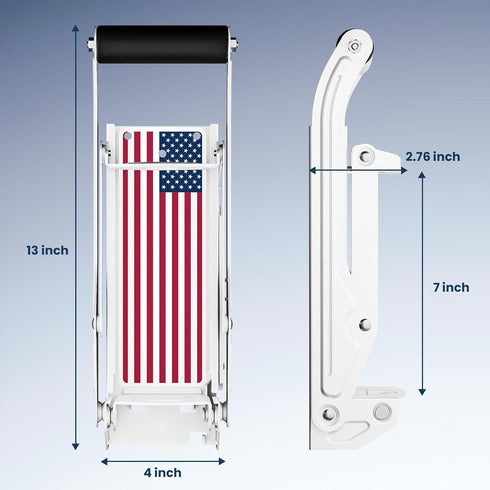 2025 8/12/16oz New Auto-Eject Can Crusher with Trash Bag Organizer - Built-in Bottle Opener, Works for Cans