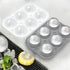 ROTTAY Ice Cube Trays (Set of 2), Sphere Ice Ball Maker with Lid & Large Square Ice Cube Maker for Whiskey