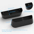 Wall Mounted Shoes Rack 2 Pack with Sticky Hanging Strips, Plastic Storage Organizer, Door Shoe Hangers (SM03-Black-2).