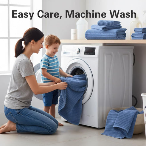 6-Piece Set(30"x60"), 2 2 2 Set Bath Towel Large Bath Towel Sheets, Hand Towels and Washcloths - Highly Absorbent Quick