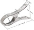 Outdoor Heavy Duty Clothespins, 10 Pack Large Stainless Steel Quilt Clips, Beach Towel Clips, Rubber Tipped Metal