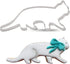 LILIAO Walking Cat Cookie Cutter for Kids - 5.4 x 2.4 Inches Stainless Steel