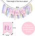 Agkvw 1st Donut High Chair Banner for Birthday - Sweet One Cake Smash Decorations, Grow Up Theme