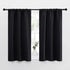 NICETOWN Halloween Black Out Curtain Panels - Energy Smart Thermal Insulating Drapes for Small Window (2 Panels)