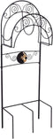 Liberty Garden 640-KD Decorative w/Bib Hose Stand, Black