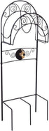 Liberty Garden 640-KD Decorative w/Bib Hose Stand, Black