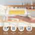 Hekeieon Butter Dish with Clear Lid, Butter Keeper, Easy Scoop,Butter Container Holds for East/West Coast Butter