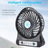 CCYLEZ Mini Table Fan,3 Speed Adjustable Baby Bed Car Seats Fan,USB Rechargeable battery Operated Small Fan Circulator,for Summer Gift(Black) by CCYLEZ