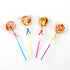 BEFORYOU 6 Inch Cake Pop Sticks Set, Pack of 300 with 100 Pieces Parcel Bags, Colorful Treat Sticks