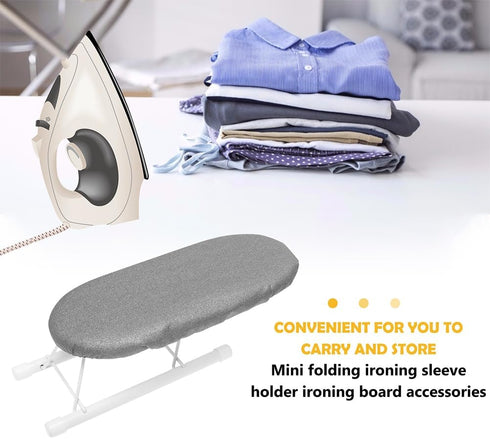 DOITOOL Tabletop Ironing Board - Foldable Mini Iron Board for Travel and Small Spaces