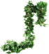 Elegant 38 Ft Autumn Artificial Grape Leaf Garland, 5 Strands for Fall Decor & Weddings