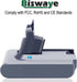 Biswaye 21.6V 4.5 Ah V6 Battery Compatible with Dyson V6 DC62 DC59 DC58 SV03 SV04 SV06 SV09 Slim Animal Absolute
