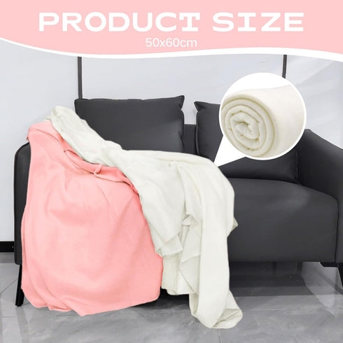12PCS 60 50 Cozy Fleece Throw Blankets Bulk x in Soft Blankets Fabric Warm Lightweight Wool Blanket Coverlet for Beds