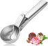 Tuneijue Premium Ice Cream Scoop, Stainless Steel Ice Scoop with Trigger & Ergonomic
