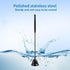 Kirecoo Candle Snuffer Extinguisher, Polished Stainless Steel Wick Flame Snuffer with Long Handle