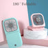 Portable Mini Neck Fan, Quiet Handheld USB Rechargeable Fan for Home Office Outdoor Travel