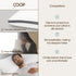 Coop Home Goods Ultra-Tech Waterproof Maternity Pillow Protector Zippered Cover for U-Shaped Maternity Pillows