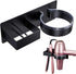 Wall Mounted Hair Dryer Holder, Adhesive Hair Straightener Organizer, Stainless Steel Storage for Curling Iron in