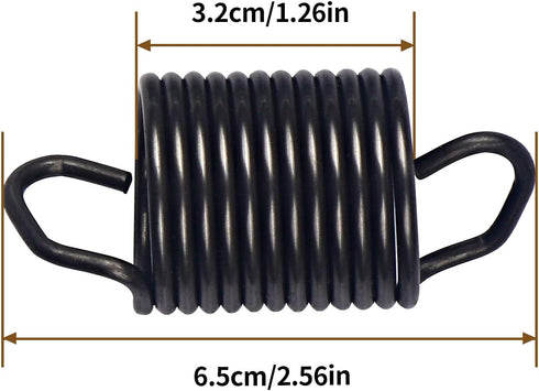 Whirlpool Washer Parts Kit, 3 Pcs Suspension Spring Wp63907, 1 Pcs Counterweight W10250667, 3 Pcs Tub Wear Pad