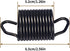 Whirlpool Washer Parts Kit, 3 Pcs Suspension Spring Wp63907, 1 Pcs Counterweight W10250667, 3 Pcs Tub Wear Pad
