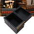 Wooden Jewelry Box, Book Shaped Storage Case, Antique Fake Books Decor for Home Office Car Decoration