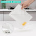 Reusable Sandwich Bags & Snack Bags Set, 8 Pack, 100% Silicone Ziplock Food Storage Containers, Dishwasher Safe