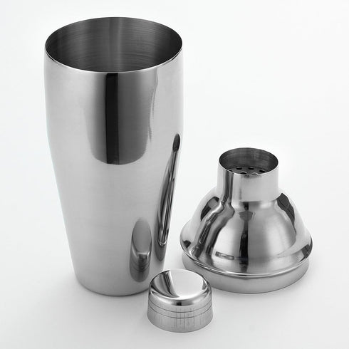 Pro Mixing 25oz Stainless Steel Cocktail Shaker, No Leaks, Solid Martini/Drink Shaker