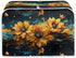 Plus Size 4 Slice Toaster Cover Splash Oil Painting Sunflower, Dust Protection for Microwave Oven (16x16") 2PCS