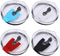 30oz Tumbler Lids Cover Replacement, 4 Pack Spill Proof Splash Resistant Travel Mug Lid for 30oz YETI Rambler