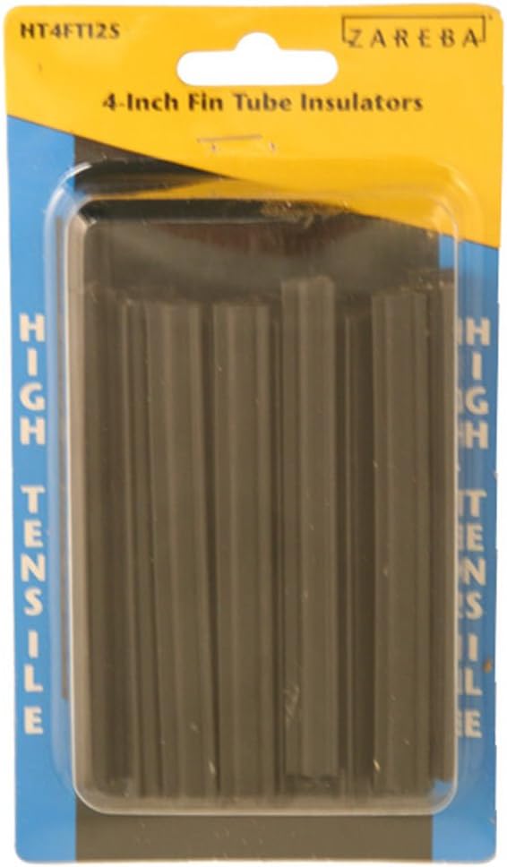 Zareba HT4FTI25, 4-Inch Fin Tube Insulator for Electric Fencing