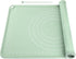 Silicone Pastry Mat, Non Slip Dough Mat with Measurements and Raised Edges,