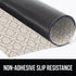 GORILLA GRIP LeakGuard Non-Adhesive Under Sink Mat, 24x40, Waterproof Quick Dry Shelf Liner, Damask Taupe Cream