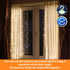 3.3x5Ft 8 96Led HXWEIYE Short Curtain Lights for Small Window, USB Plug in Warm White Fairy Light with Timer & Clips
