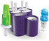 ZOKU Space Ice Pop Molds, 6 Rocket and Astronaut-shaped Popsicles Molds with Reusable Sticks, BPA-free
