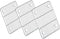 TeamFar Stainless Steel Baking Rack, Cooling Roasting Rack for Toaster Oven Pan, Set of 3 (9.7’’ ×7¼’’), Healthy & Non
